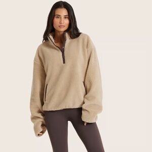 Set Active Teddy Fleece Pullover (Size S)